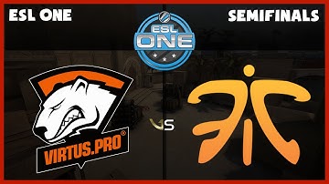 Virtus.Pro vs fnatic, Game 1 [Mirage] - Semifinal - ESL One Cologne 2015
