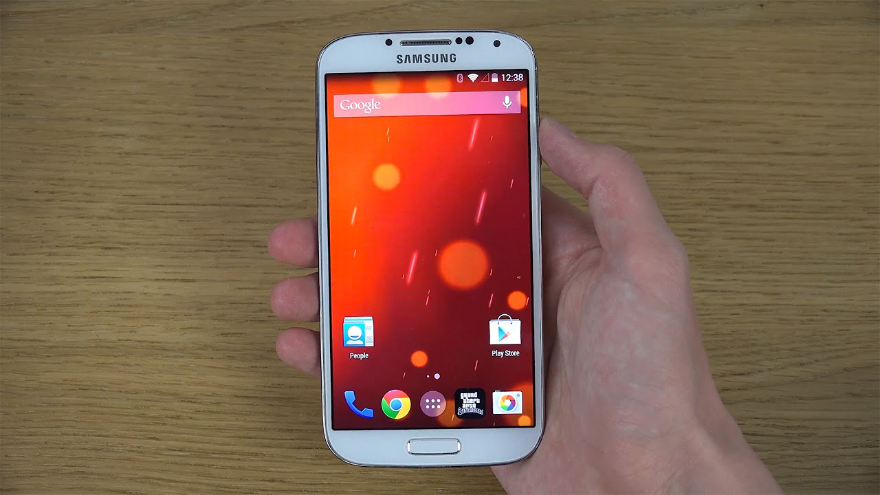 Samsung Galaxy S4 Android 4.4.4 KitKat - Review (4K) - youtube