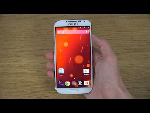 Video Samsung Galaxy S4 Android 4.4.4 KitKat - Review (4K) - youtube