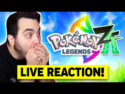 I'M BLOWN AWAY! Live Reaction to POKEMON Legends ZA! #PokemonDay2024
