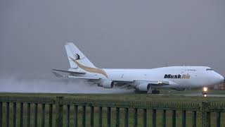 Boeing 747   Mesk Air , long time no see , 9H-MSK, Ostend Airport