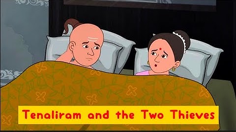 Tenalirama and Two Thieves Story || Story For Kids||