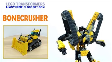 LEGO Transformer Constructicon Bonecrusher