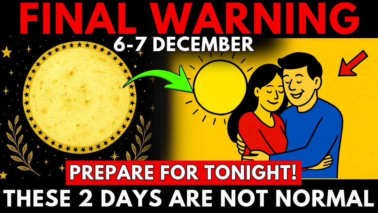 🚨 6–7 DEC: The SUPERMOON Aftershock Continues — 7 Signs the December Shift Is Getting STRONGER!