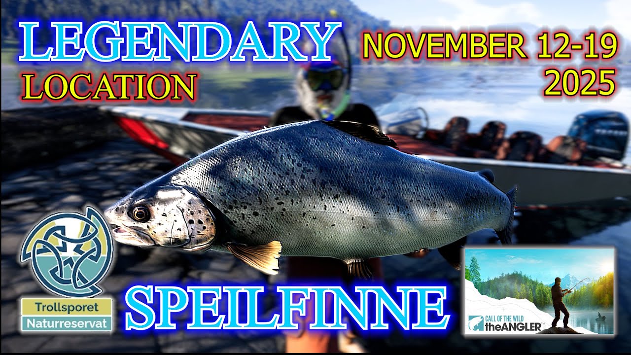 Trollsporet Nature Reserve (Norway) Legendary Fish Location - November 12-19 2025 - COTW: The Angler