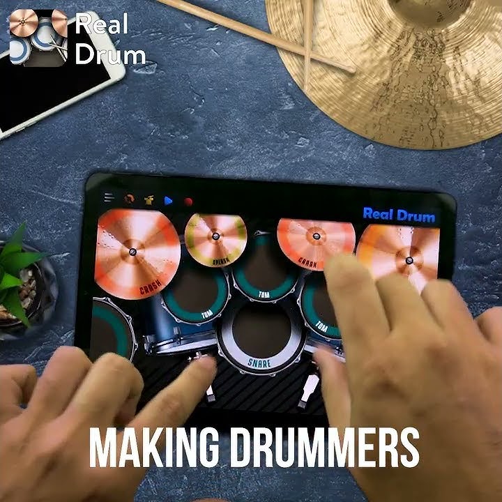 Real Drum: Become a drummer! 🥁