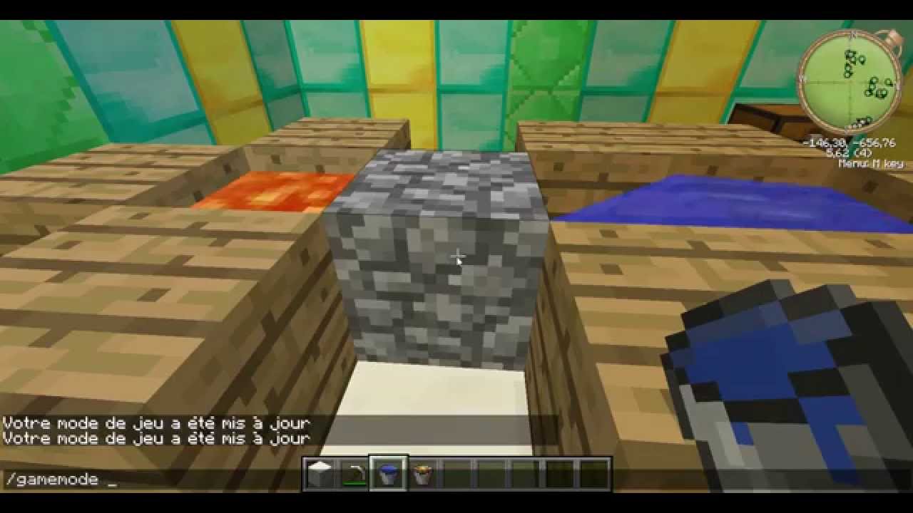 [TUTO] Comment faire un générateur a cobblestone sur minecraft ! - YouTube