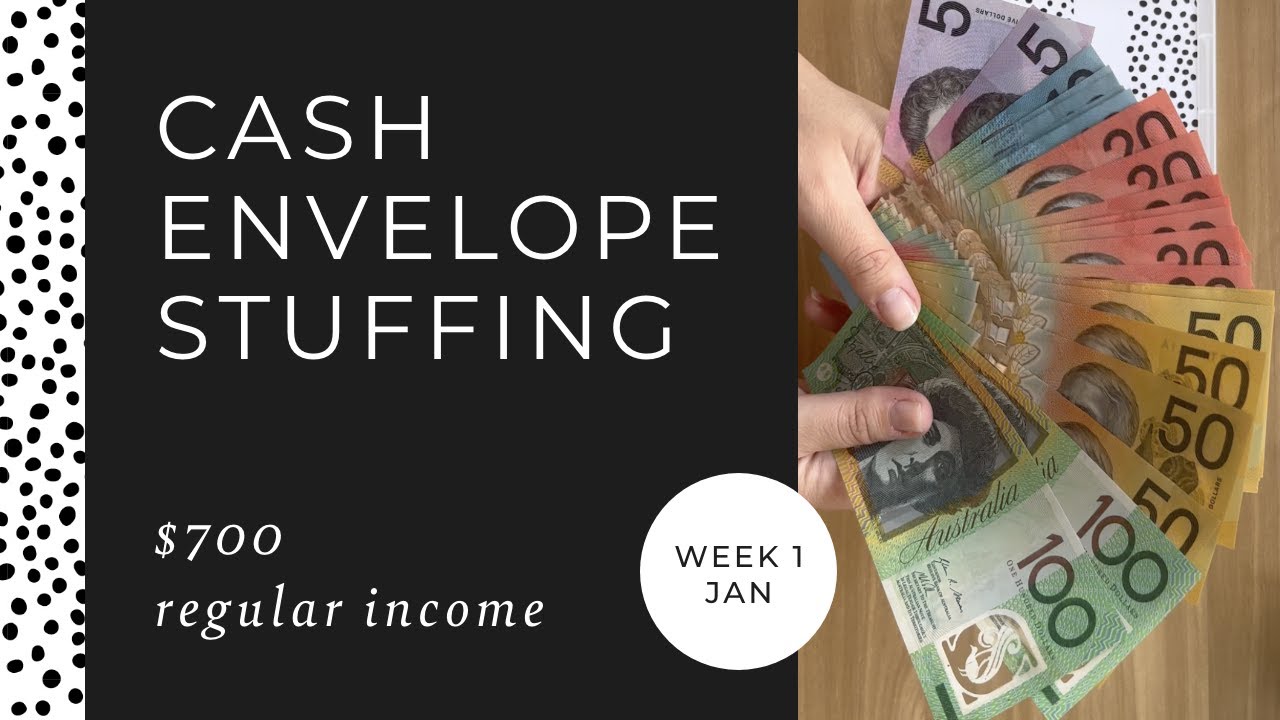 First Stuffing of 2024! $700 Cash Stuffing Income | Jan W1 | Budgeting ...