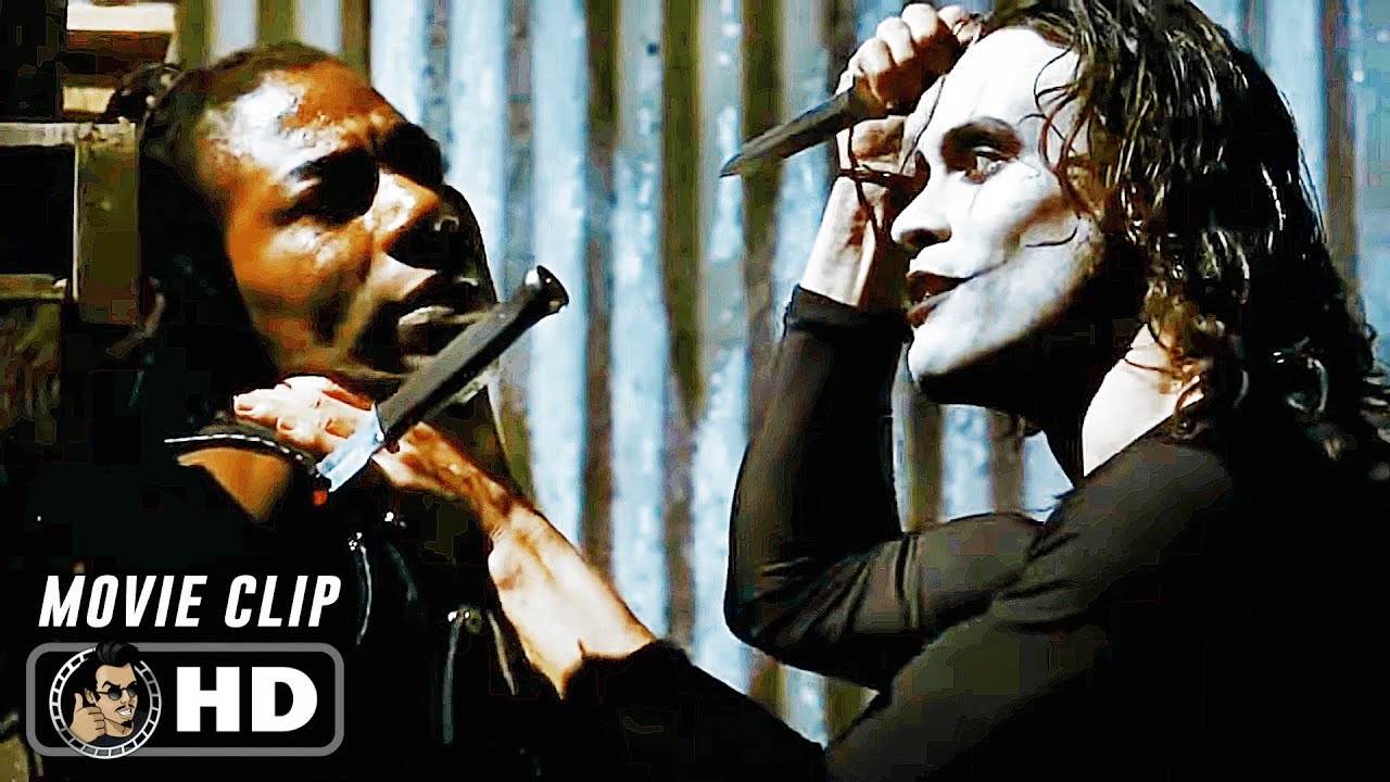 The Crow Kills Tin Tin Scene | THE CROW (1994) Brandon Lee, Movie CLIP HD