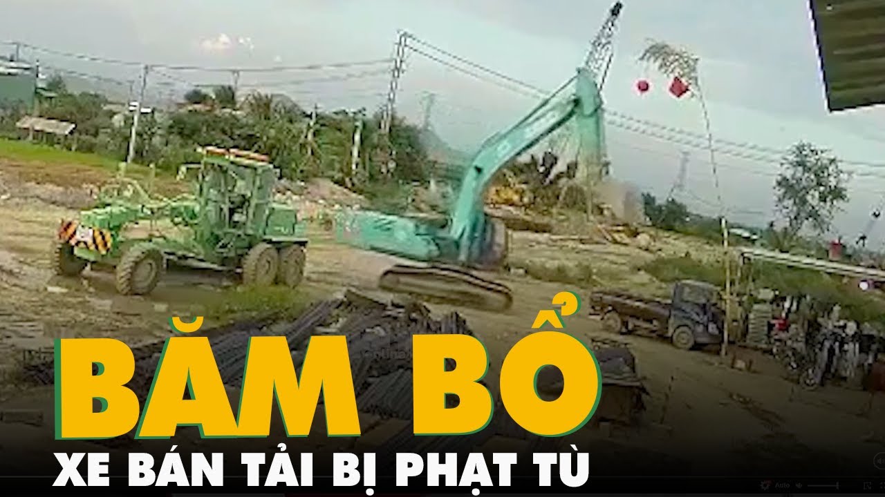 Bị cáo lái xe cuốc 'băm bổ' xe bán tải bị phạt 2 năm 6... - youtube