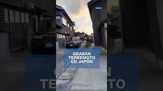 Terremoto en Japón deja impresionantes imágenes #shorts