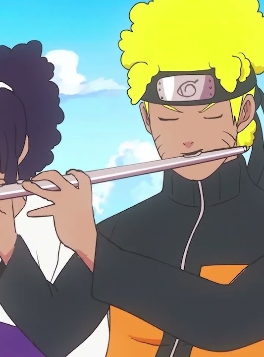 Naruto plays the flute! (Goku vs Naruto Rap Battle 3)