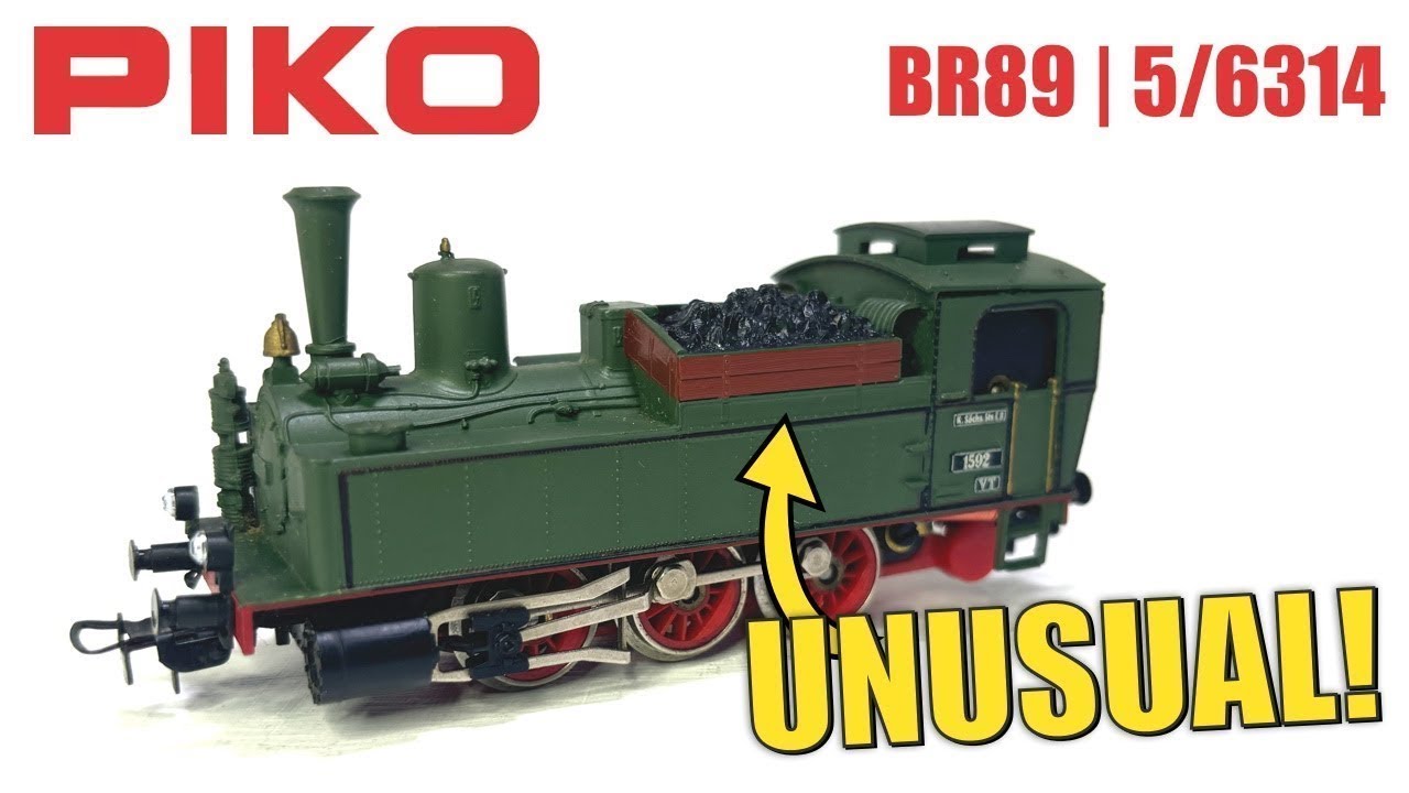 Locomotive Vapeur PIKO HO BR 89 262, DR, Pré-assemblée, Fonctionne, Allemagne