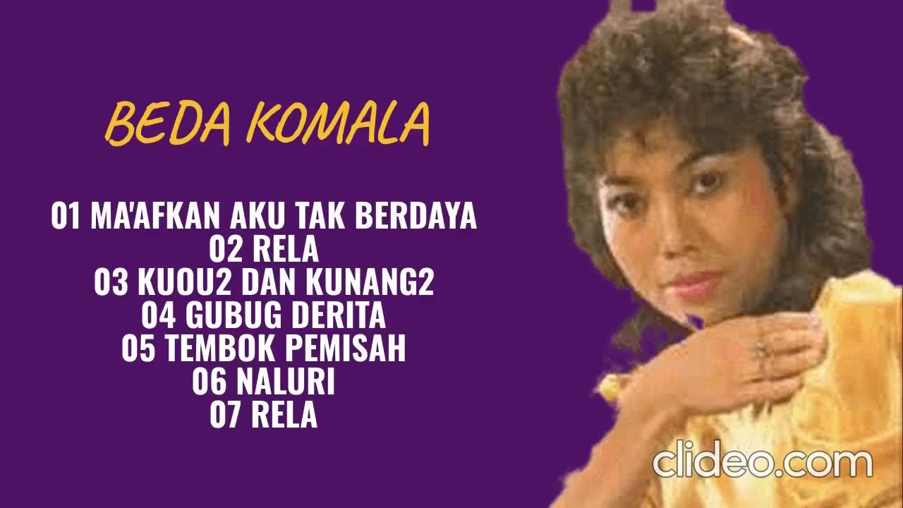 BEDA KOMALA  -  RELA  (ALBUM)
