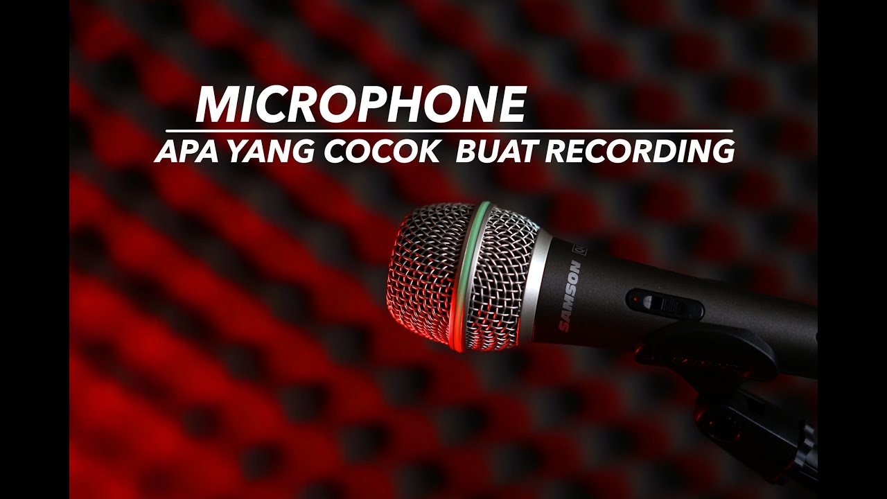 UNBOXING & REVIEW MICROPHONE SAMSON Q4 DYNAMIC VOCAL YouTube