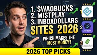 Swagbucks vs Mistplay vs InboxDollars 2026 Ranked
