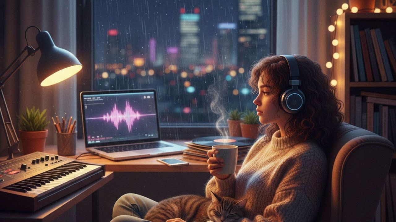 Late Night Indie Pop Lofi 🌙 | Chill Beats to Relax & Overthink