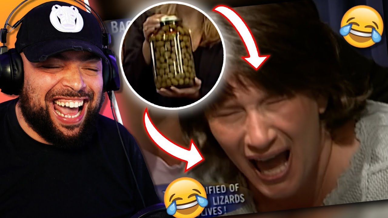 VROUW IS BANG VOOR OLIJVEN