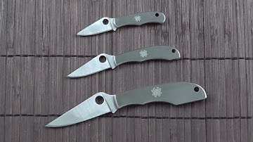 Perfect keychain knives: Spyderco bug set (review)