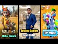 Farlight 84 global launch | Techno Gamerz new game !! | Stumble GUYS FPP mode | Game News