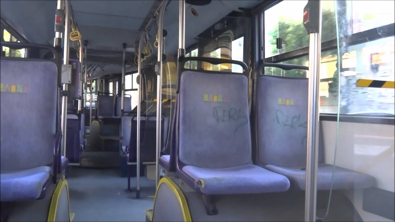 Trolley bus ride: ΕΛΒΟ Neoplan (articullated)