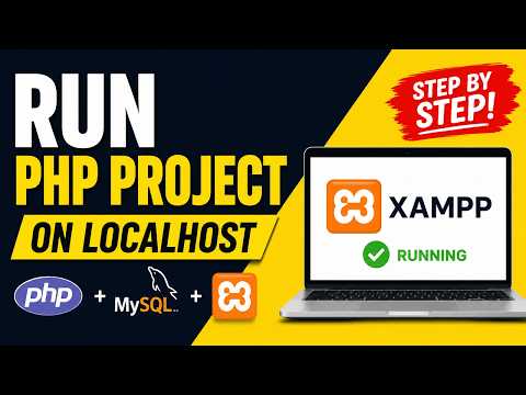 Install & Run Any PHP Project on Localhost (XAMPP Tutorial) | PHP MySQL Project Setup