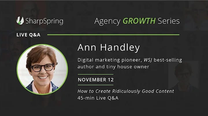 How to Create Ridiculously Good Content With Ann H...