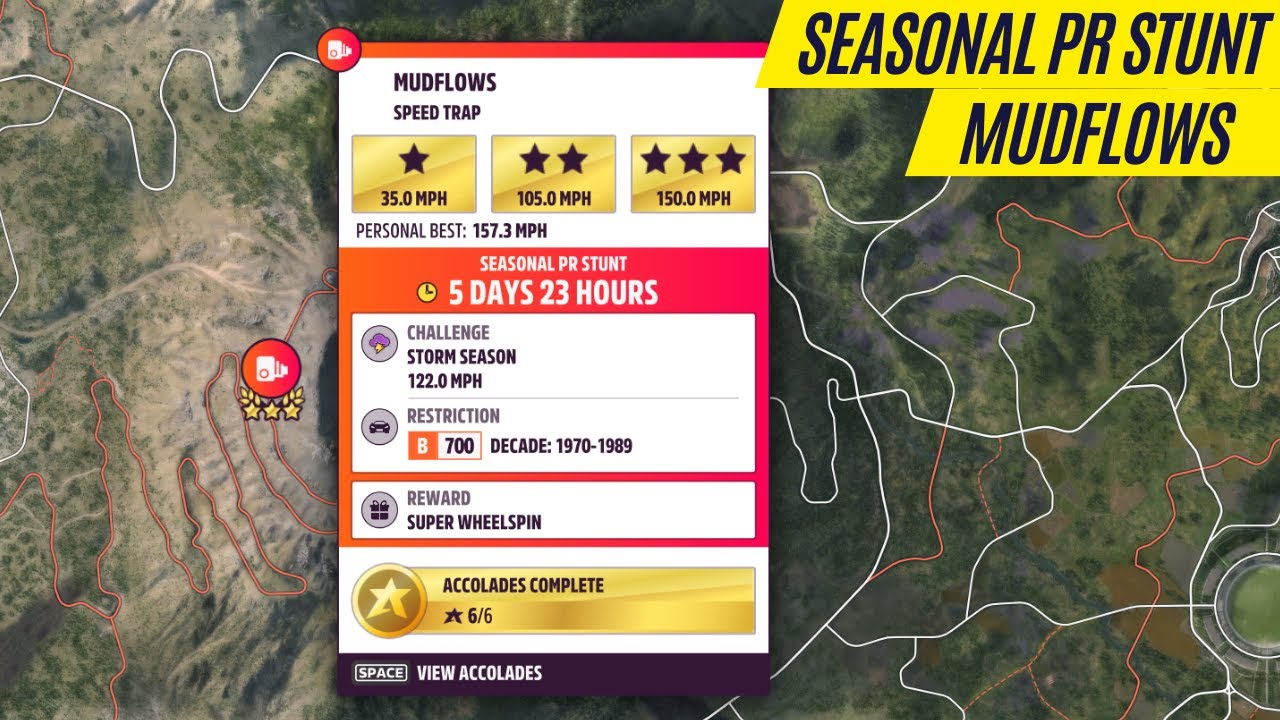 Forza Horizon 5 - Speed Trap: 