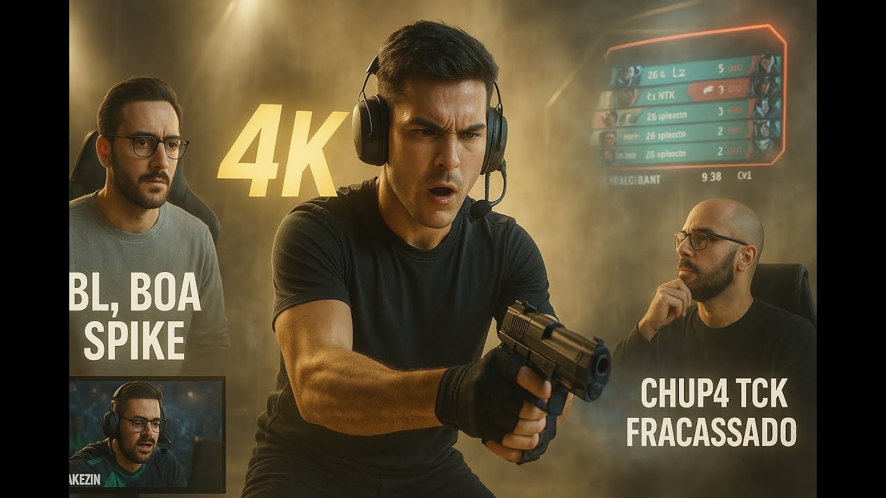STREAMERS de VALORANT REAGEM ao 4K do 2G SPIKEZIN CONTRA a C9