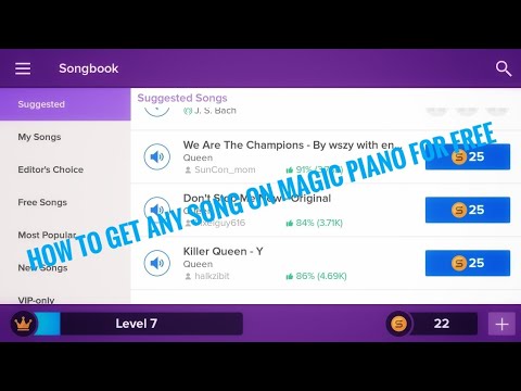 How To Get Free Songs On Magic Piano