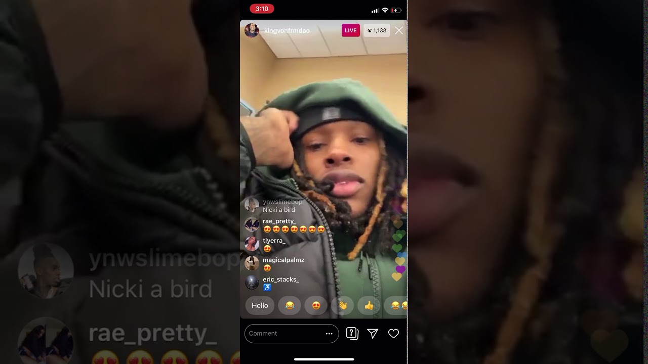 King Von from the O In The Bank Cashing In Over 1,000,000 Cash