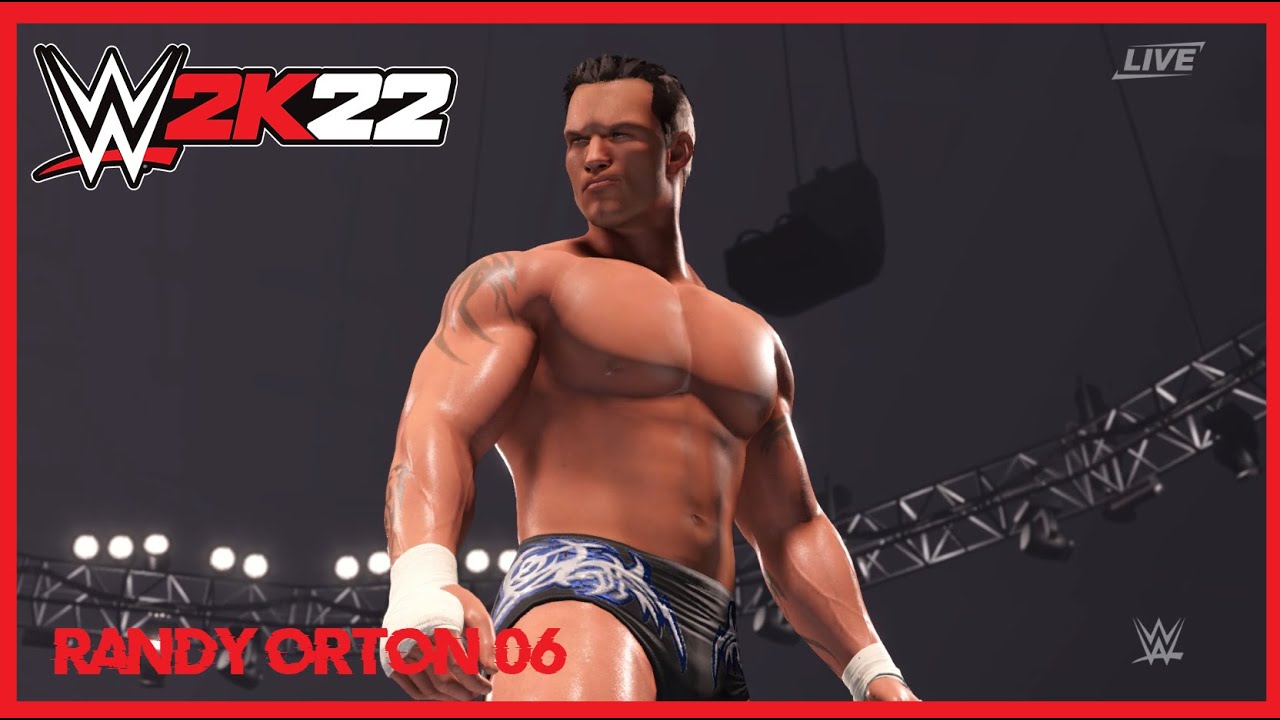 Hidden Randy Orton 06 in WWE 2K22 or just a caw/mod? (From Joe Mashups  twitter) : r/WWEGames