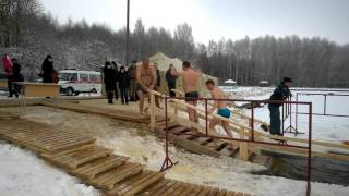 ДАМБА г. Волковыск в день Крещения Господня 19.01.2016