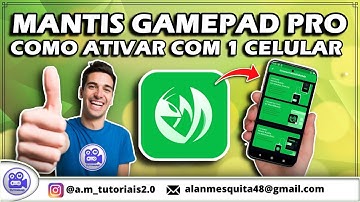 Como Ativar o MANTIS GAMEPAD PRO  com 1 Celular | Como Ativar o MANTIS GAMEPAD Pelo Celular