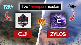 Gaming With Cj Vs Me Zylos 1Vs1 In Blood Strike Weapon Master.only Sniper.