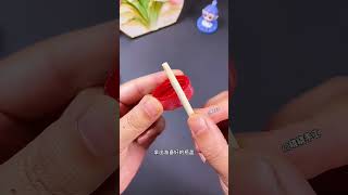 #creative#making flowers from corn husks and katembat