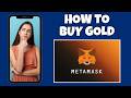 How To Buy Gold On MetaMask | Step By Step Guide - MetaMask Tutorial