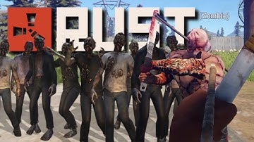 ENTIRE HORDE OF ZOMBIES! | Rust Horde #1