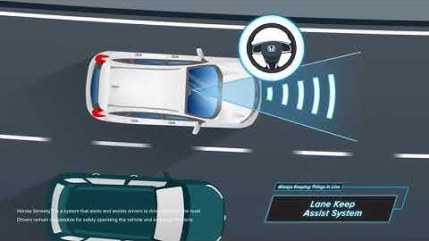 Honda SENSING™: Side Collision Deterrence