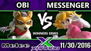 S@X 178 - Obi (Fox) Vs. Messenger (Peach) - SSBM Winners Semis - Smash Melee screenshot 5