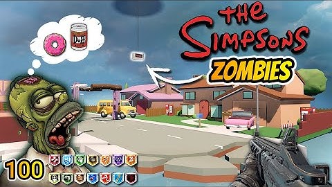The Simpsons are Zombies! (The Dome: Simpsons) Black ops 3 custom zombies!
