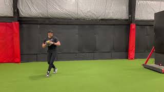 Lateral 3-Step Drive MB Throw