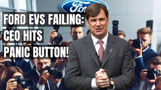 Ford's EV Sales Plummet: CEO in Crisis Mode! Electric Vehicles Falling Short & Unprofitable! Net Worth