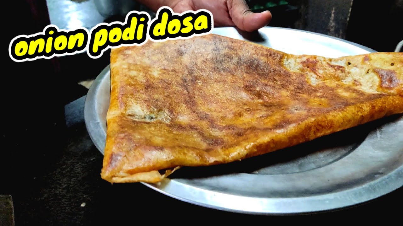 ONION PODI DOSA RECIPE IN TAMIL ONIONDOSA RECIPE PODIDOSA RECIPE