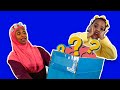 Fun with surprise boxes pretend play  gigi kids nursery rhymes and songs