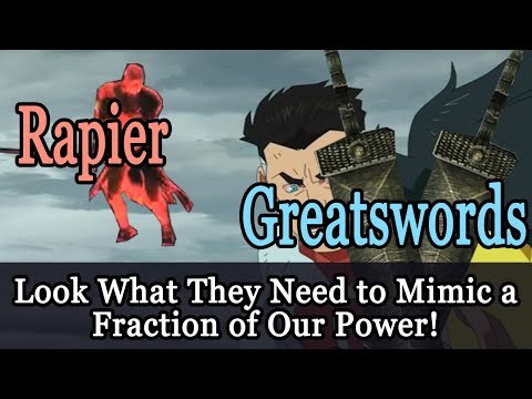 Dual Wield Greatswords vs Rapier Dark Souls 2