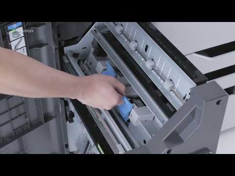 CX920 Series—Staple jam in the booklet finisher