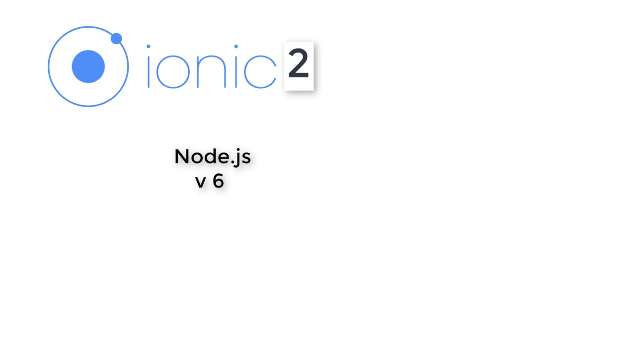 Ionic 2 Starter Templates - YouTube