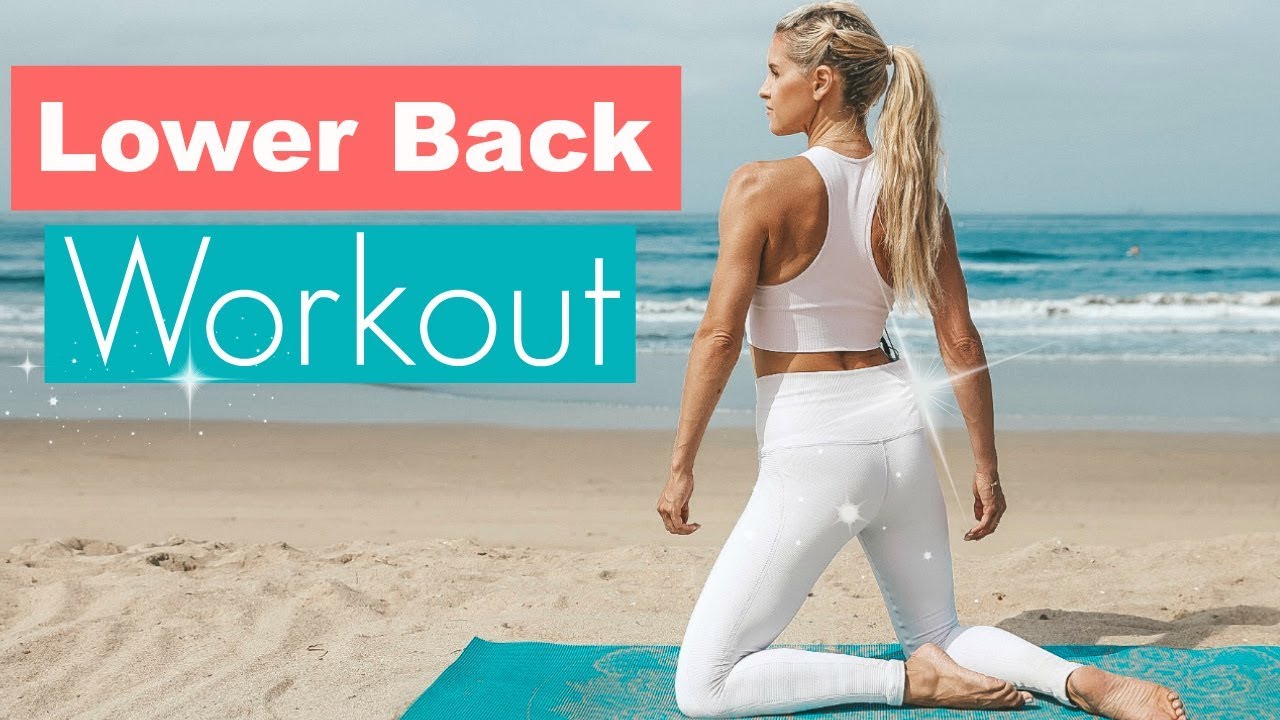 Тренировка поясницы — 10-минутное сжигание жира на спине | Ребекка Луиз