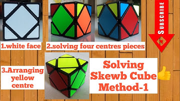 solve skewb cube in sub 30 second in Hindi